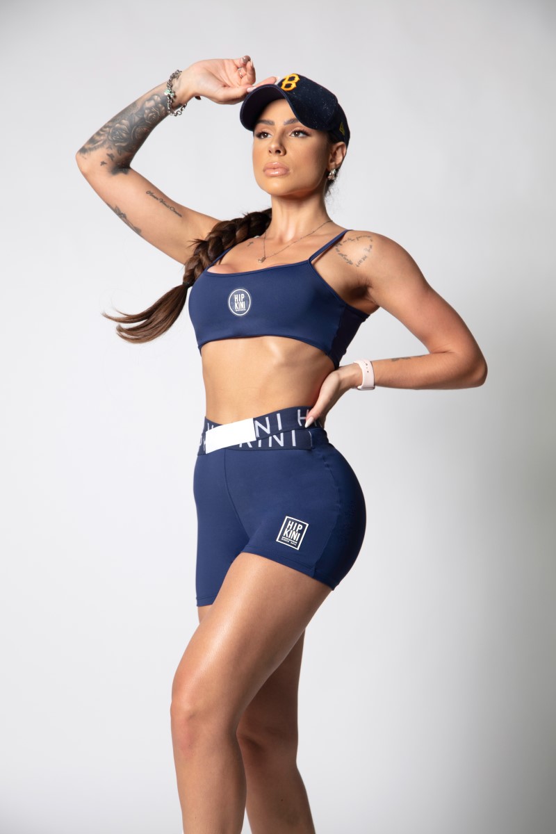 Hipkini - JTC Blue Shorts with Elastic - 33330508