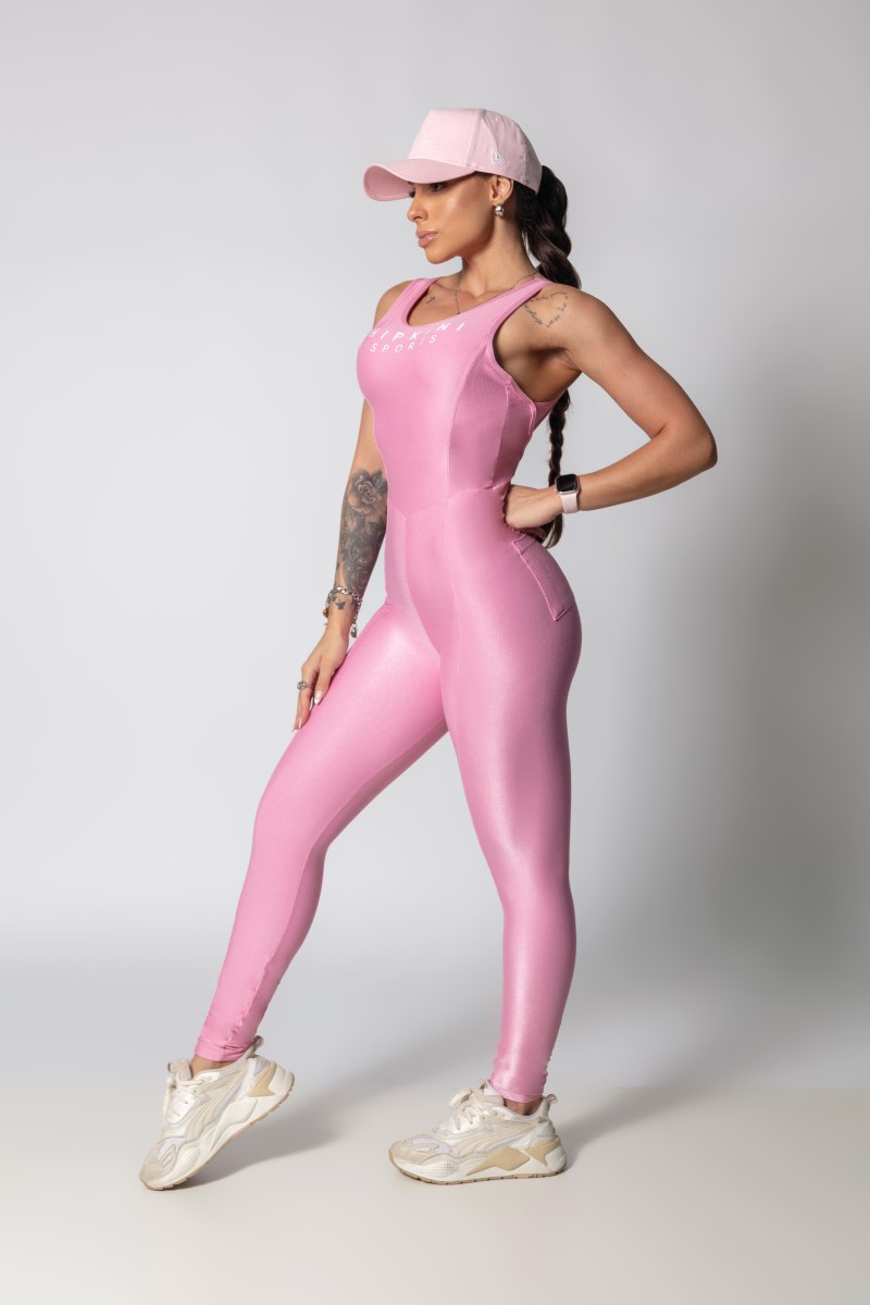 Hipkini - JTC Pink Jumpsuit with Silk - 33330511