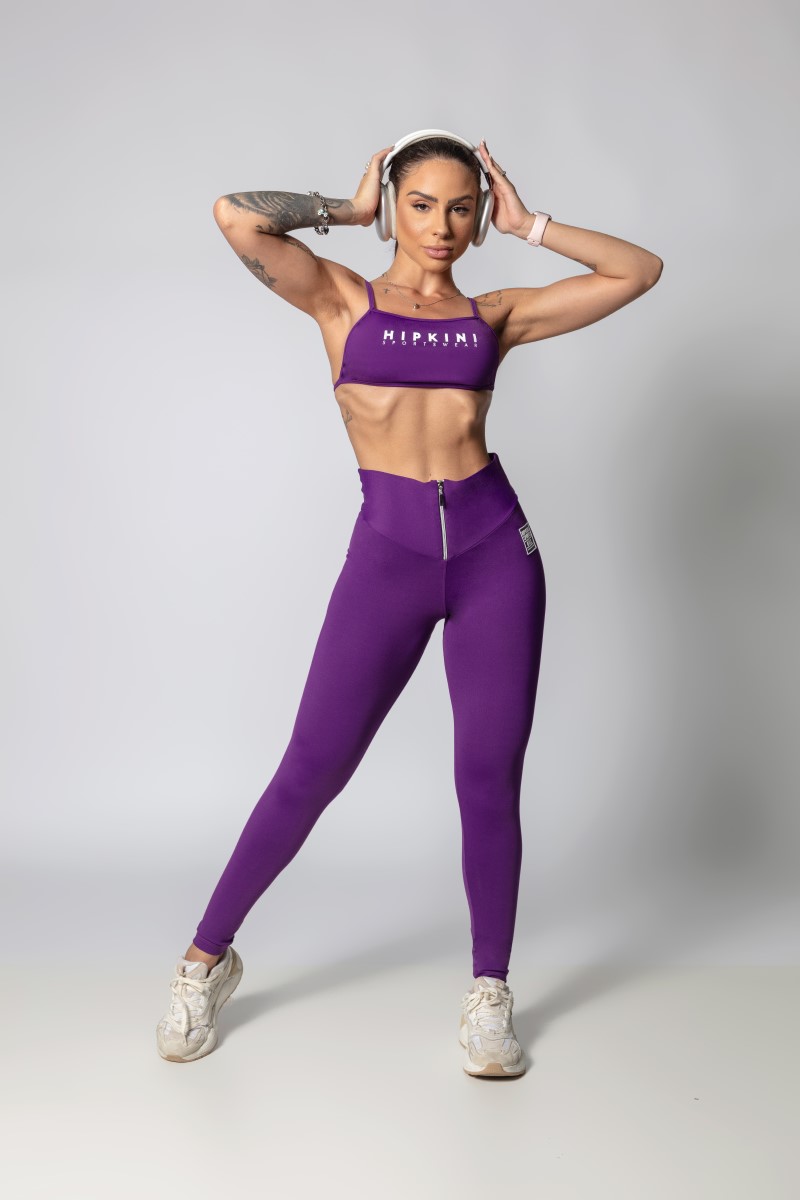 Hipkini - Purple JTC Legging with Rubberized - 33330518