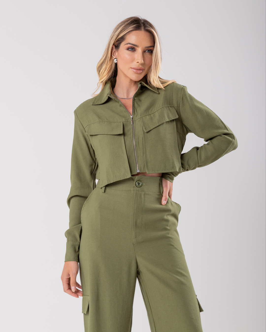 Dot Clothing - Set Dot Clothing Pantalona Dark Green - 1897VERDESC