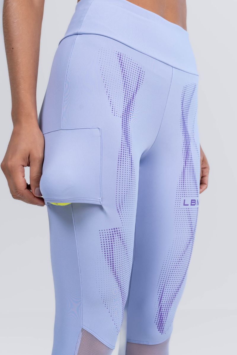 Labellamafia - LEGGING MALHA BEACH SPORTS LILAS - 32352