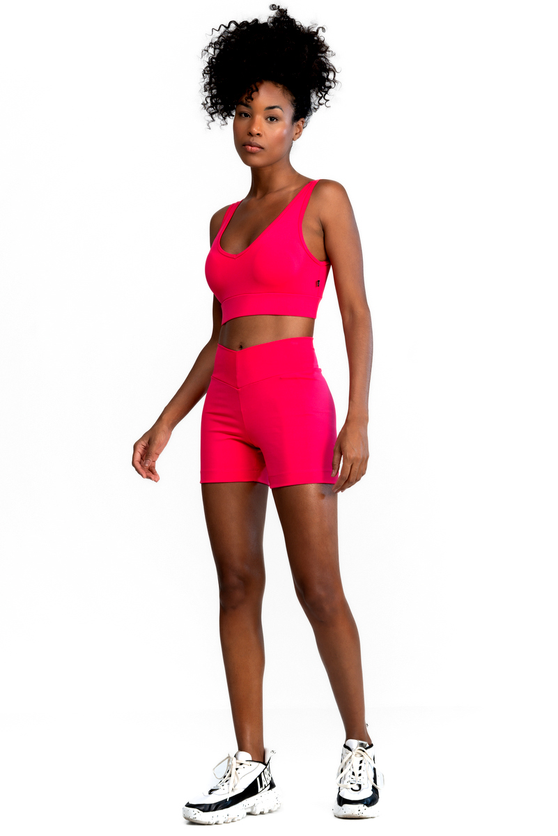 Labellamafia - Conjunto Top e Shorts Go On Rosa Labellamafia - 32241