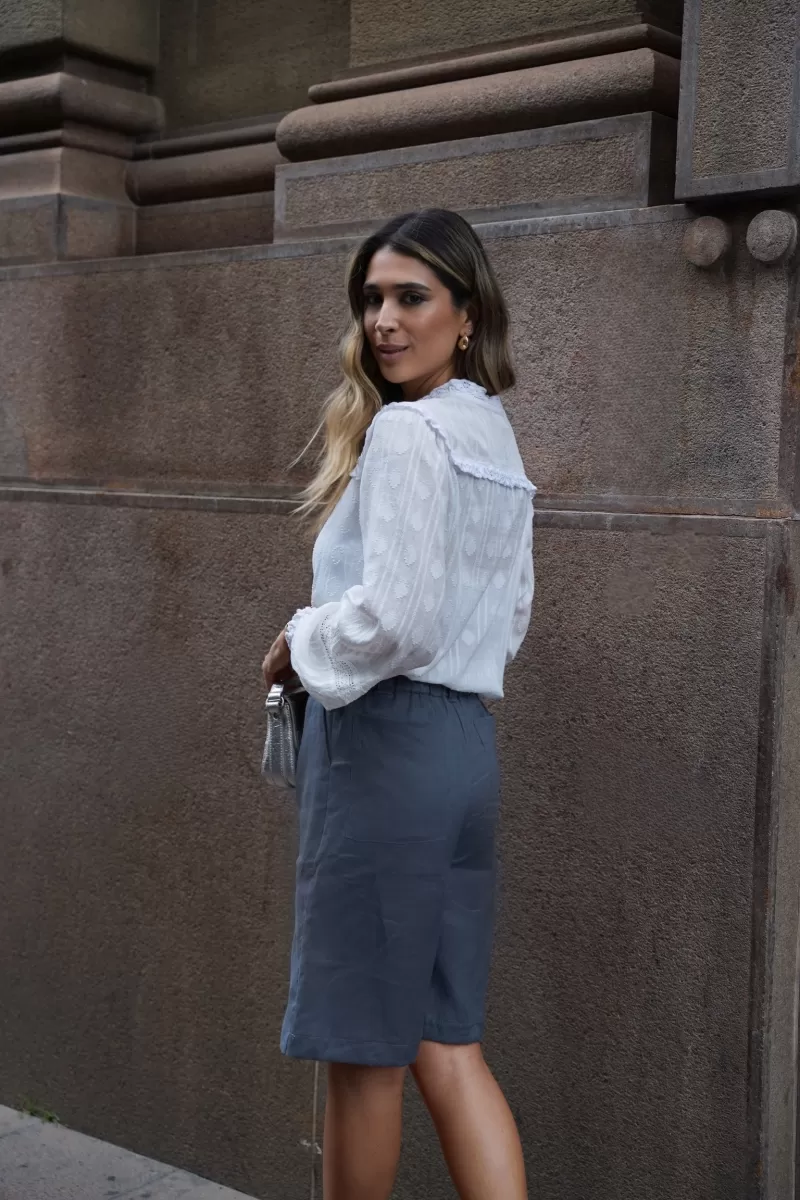 Hidrogênio - BOHO BLOUSE WITH LACE OFF WHITE - 19951018 Hidrogênio - BOHO BLOUSE WITH LACE OFF WHITE - 19951018