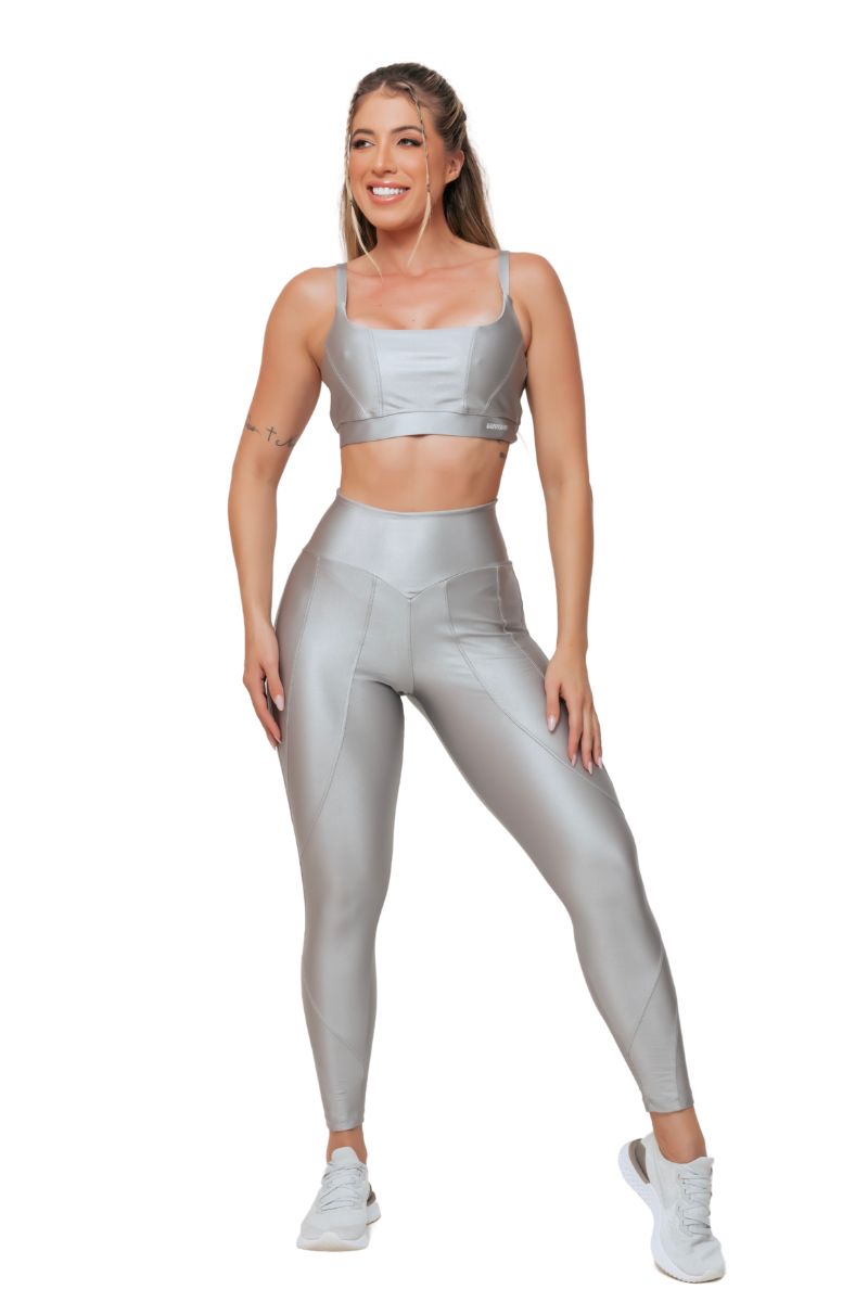 Garotafit - Conjunto Maragogi Prata - FCS335CP