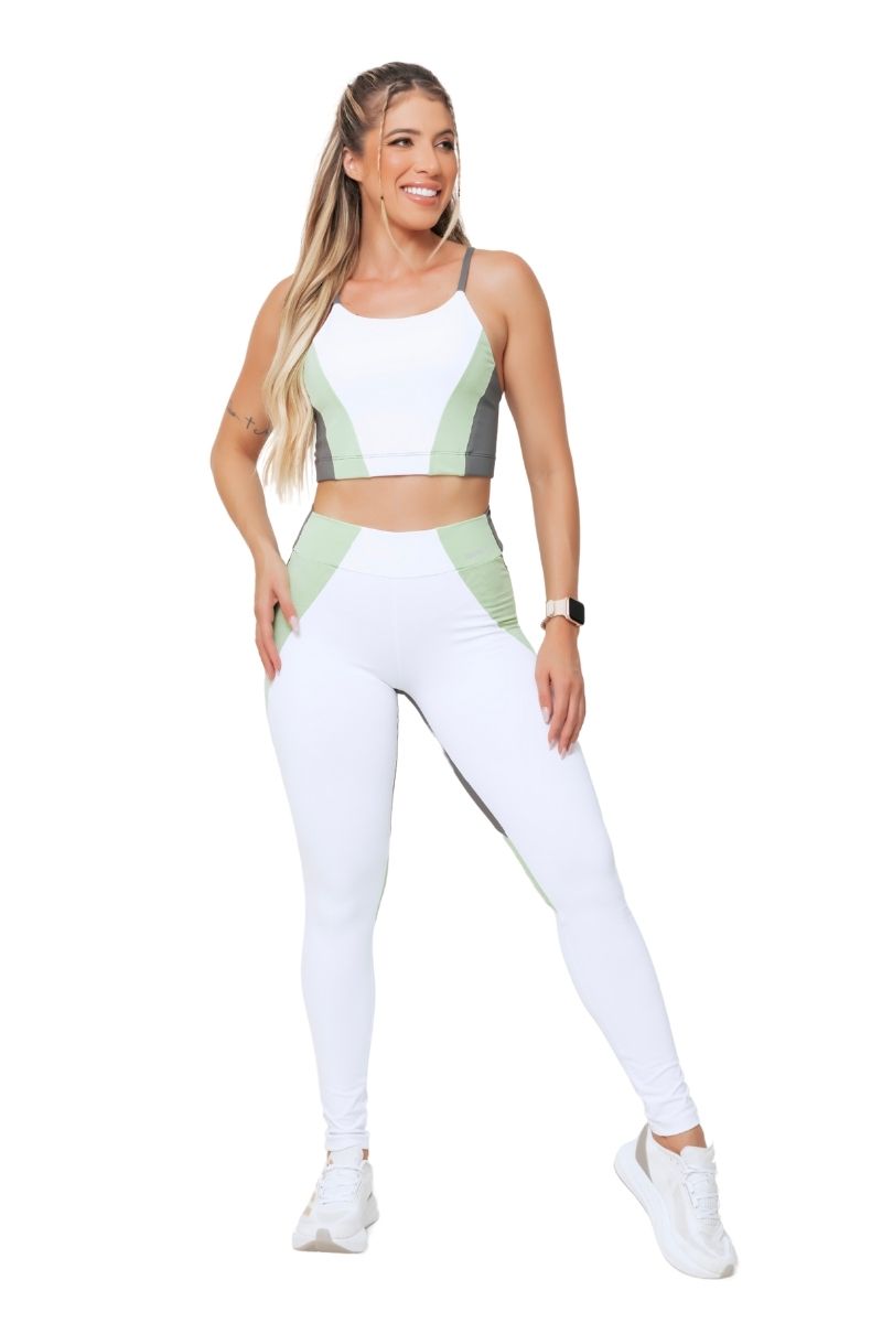 Garotafit - White Pamukale Set - FCS353B