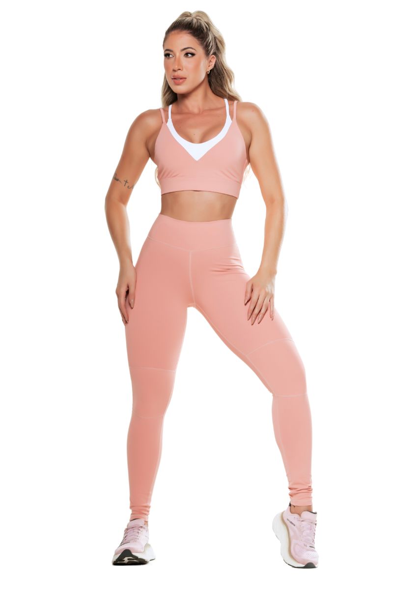 Garotafit - Conjunto Oriana Rosê - FCS330RS