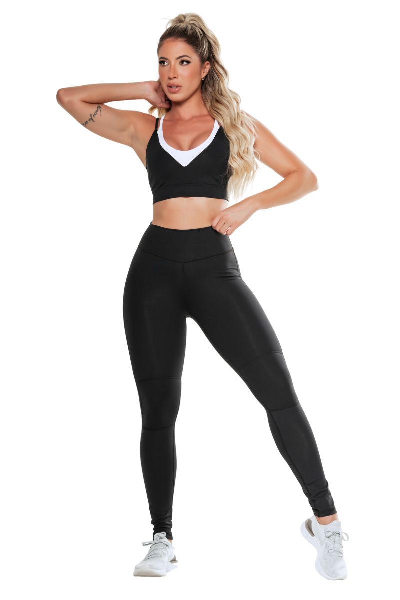 Garotafit - Conjunto Oriana Preto - FCS330A