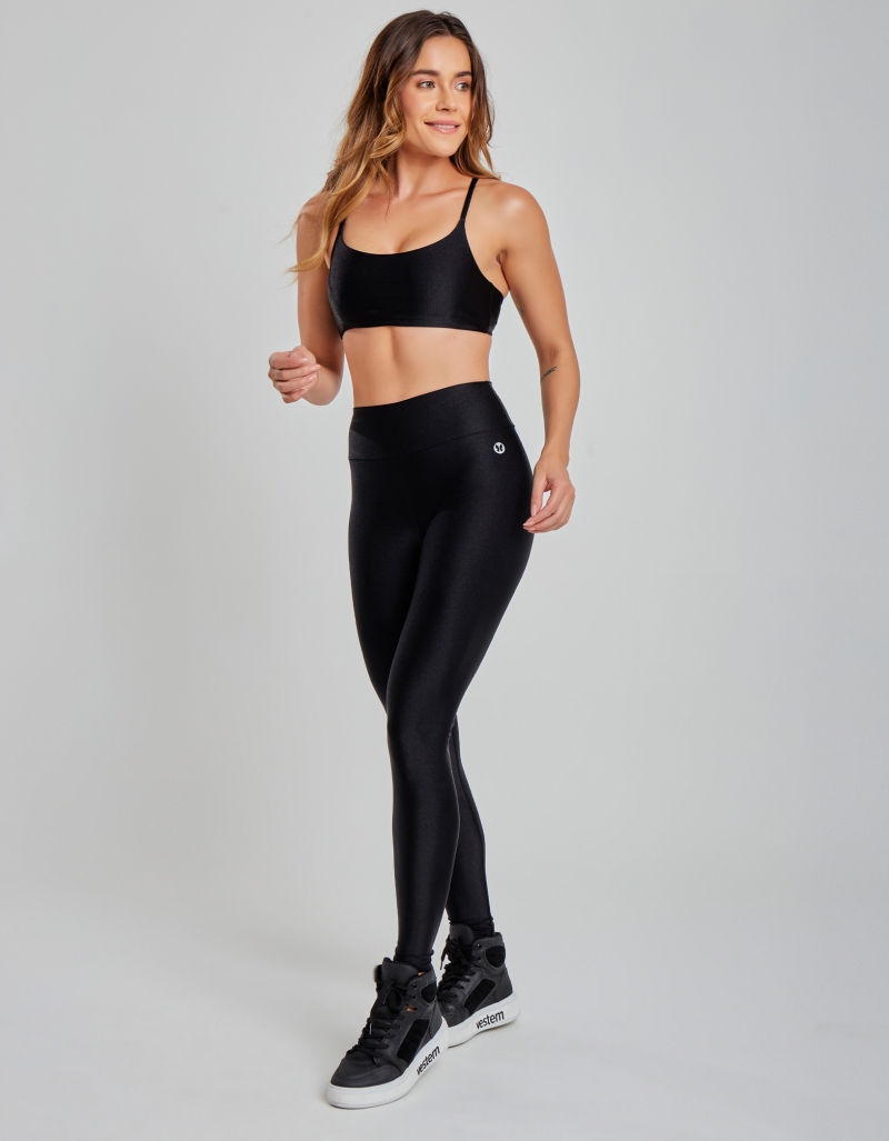 Vestem - Black Ana Leggings and Top Set - CJ23.C0002