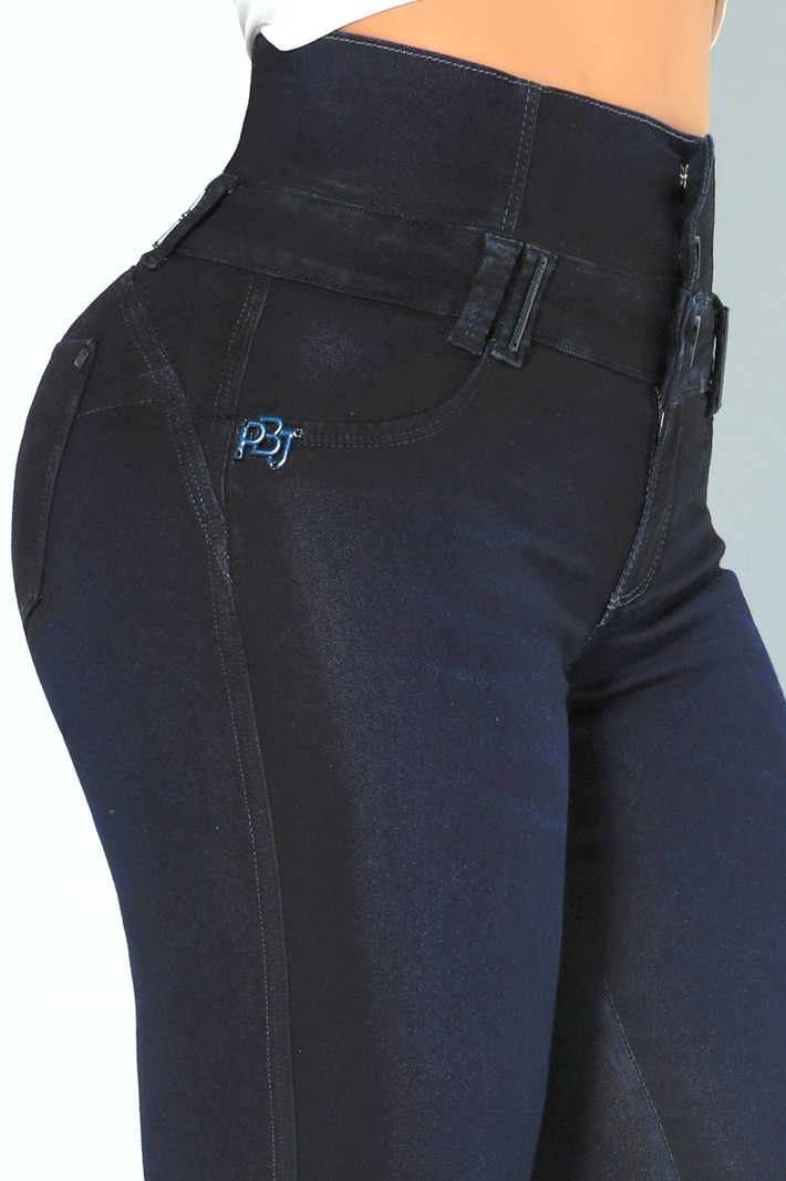 Pit Bull Jeans - Pit Bull Blue Perfect Waist Jeans - 68401