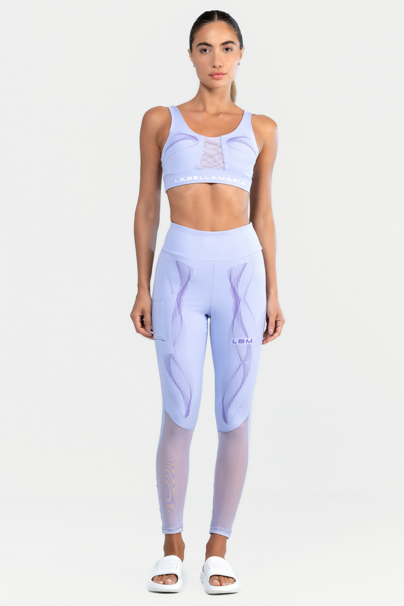 Labellamafia - Legging Beach Sports Lilac Labellamafia - 32352