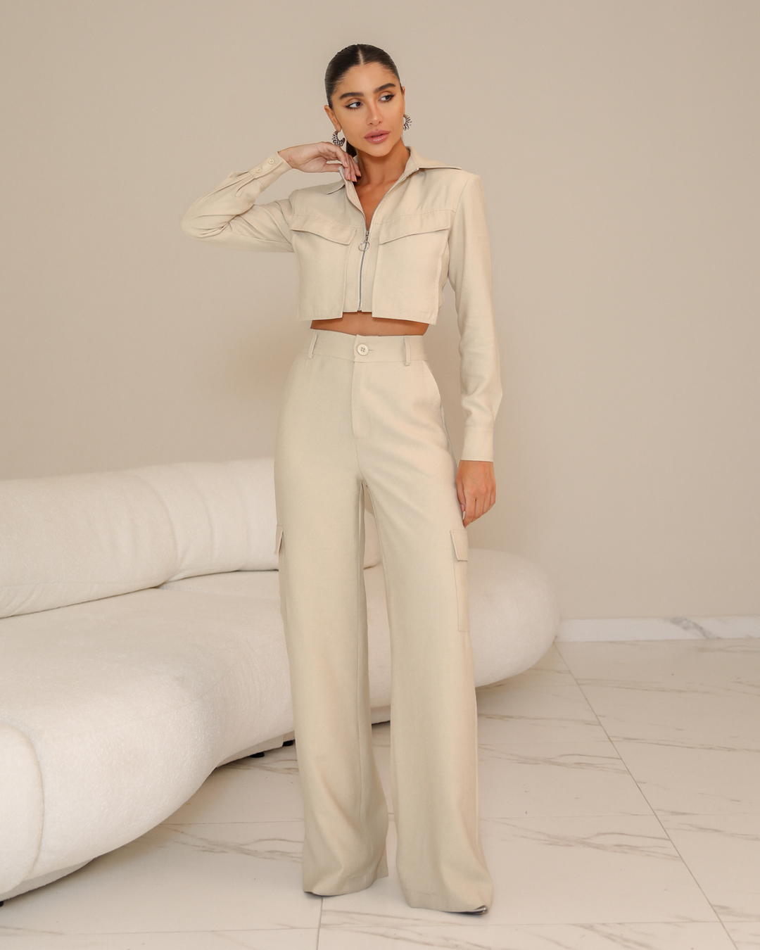 Dot Clothing - Set Dot Clothing Pantalona Sand - 1897AREIA