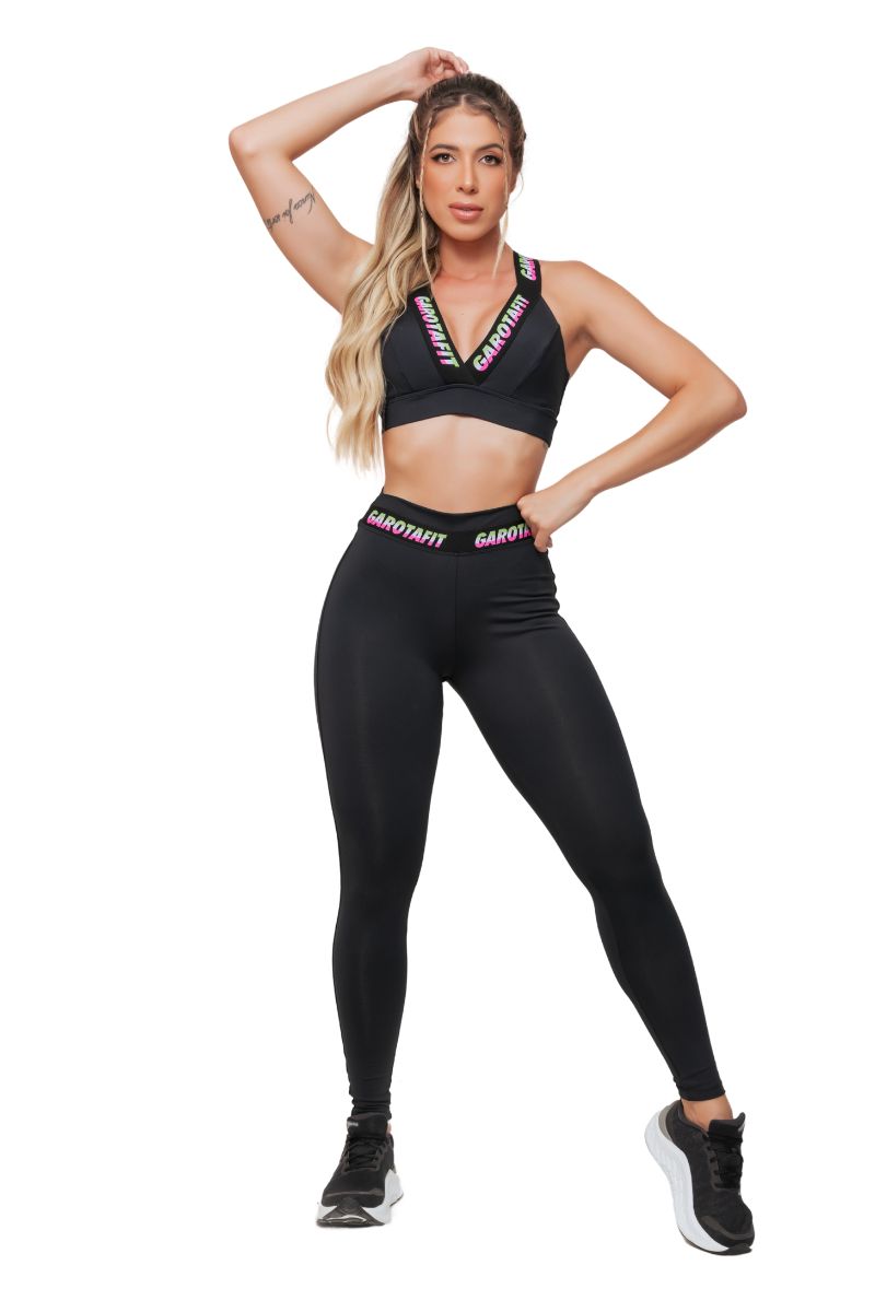 Garotafit - Calça Noronha Preto - FUS469AF