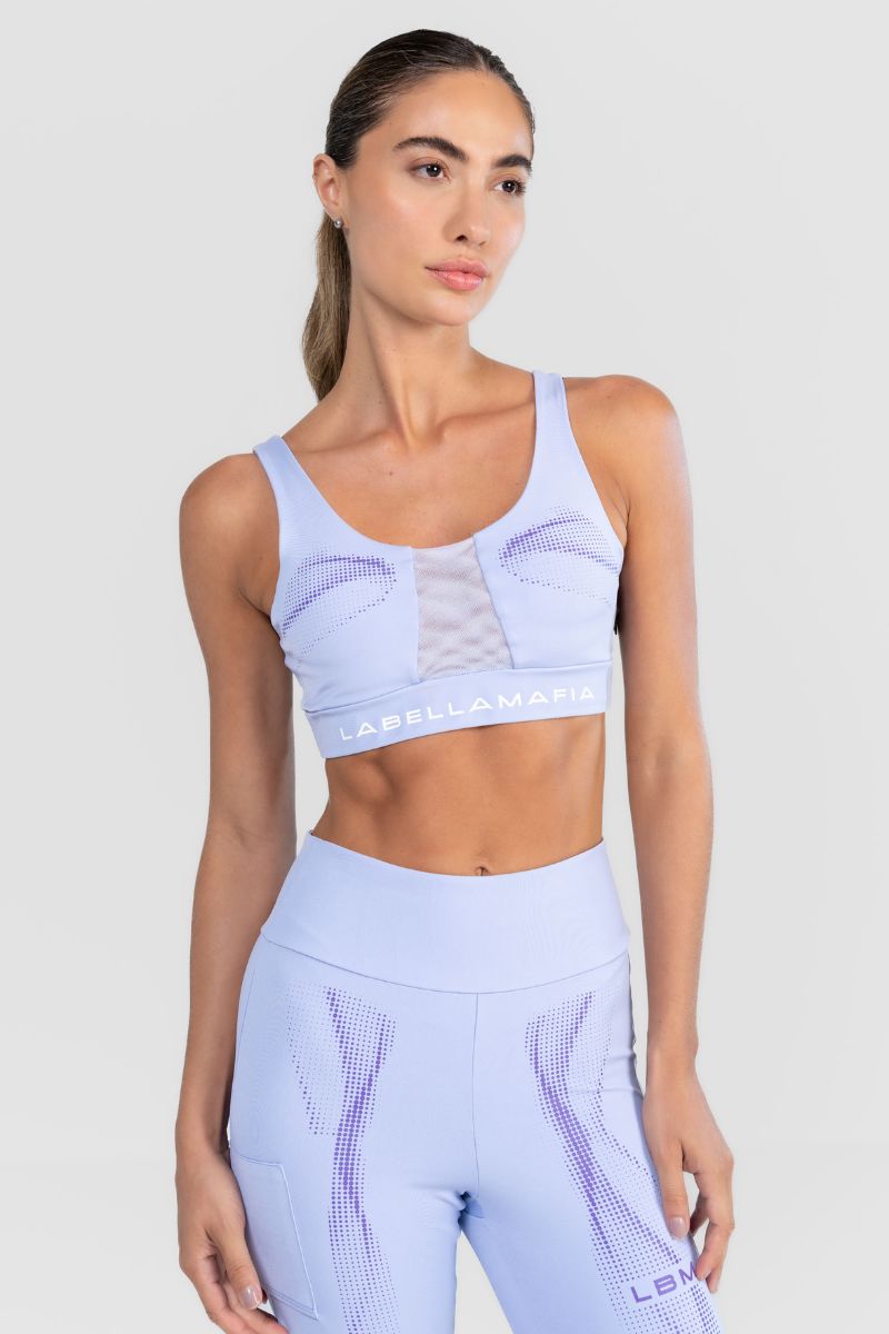 Labellamafia - TOP MALHA BEACH SPORTS LILAS - 32349