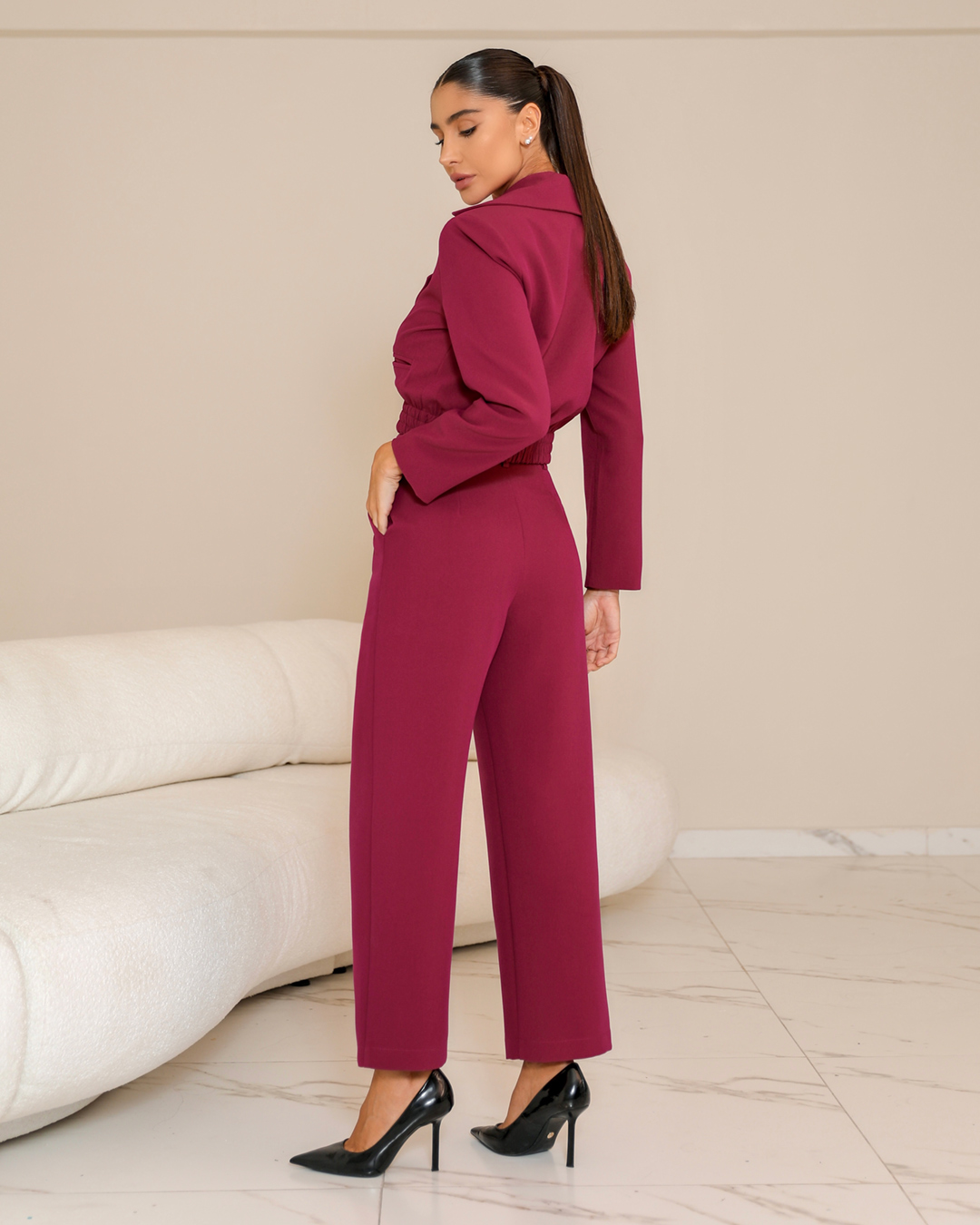 Dot Clothing - Conjunto Dot Clothing Jaqueta Fúcsia - 2333FUCSIA