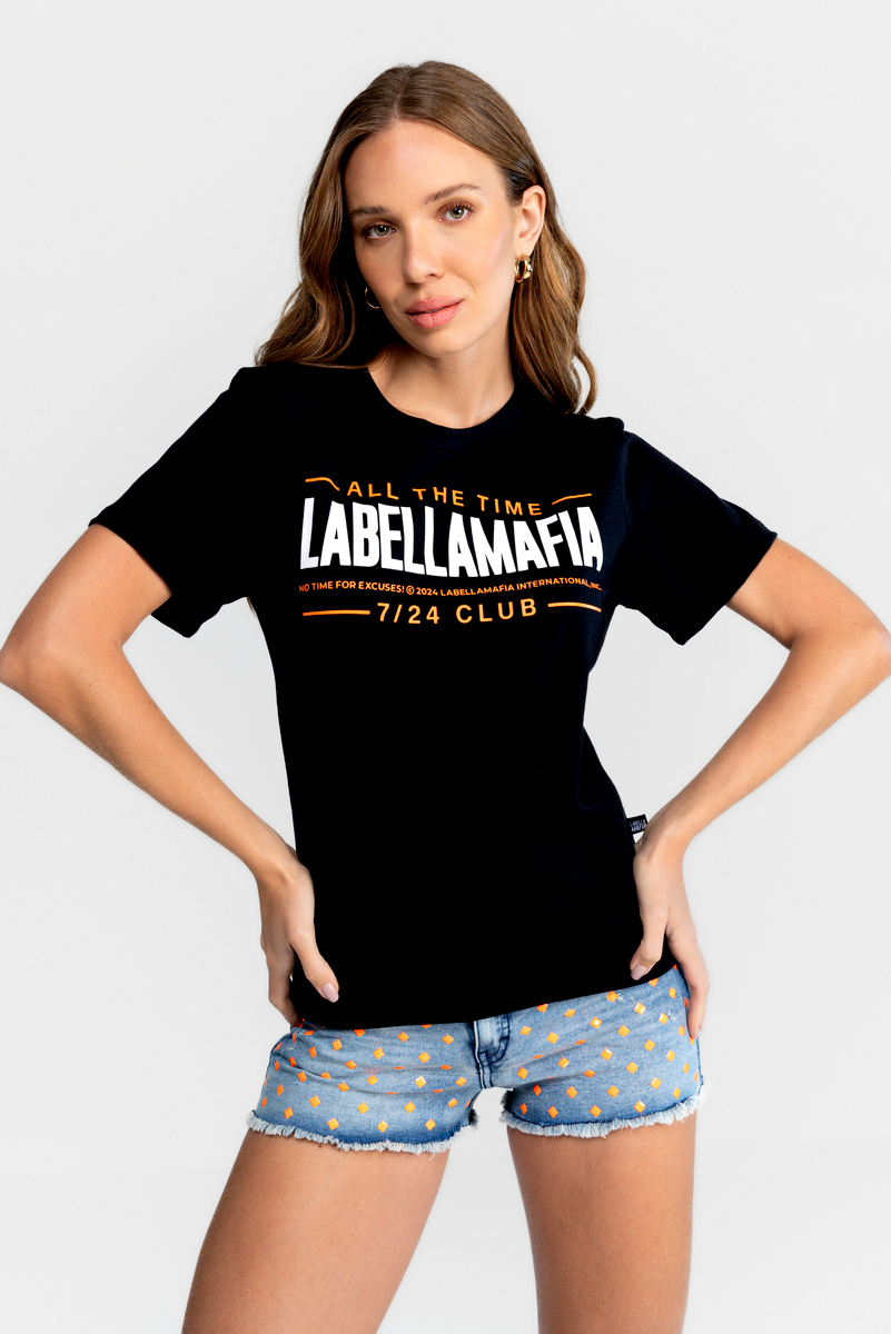 Labellamafia - Camiseta Tees Preto Labellamafia - 32305