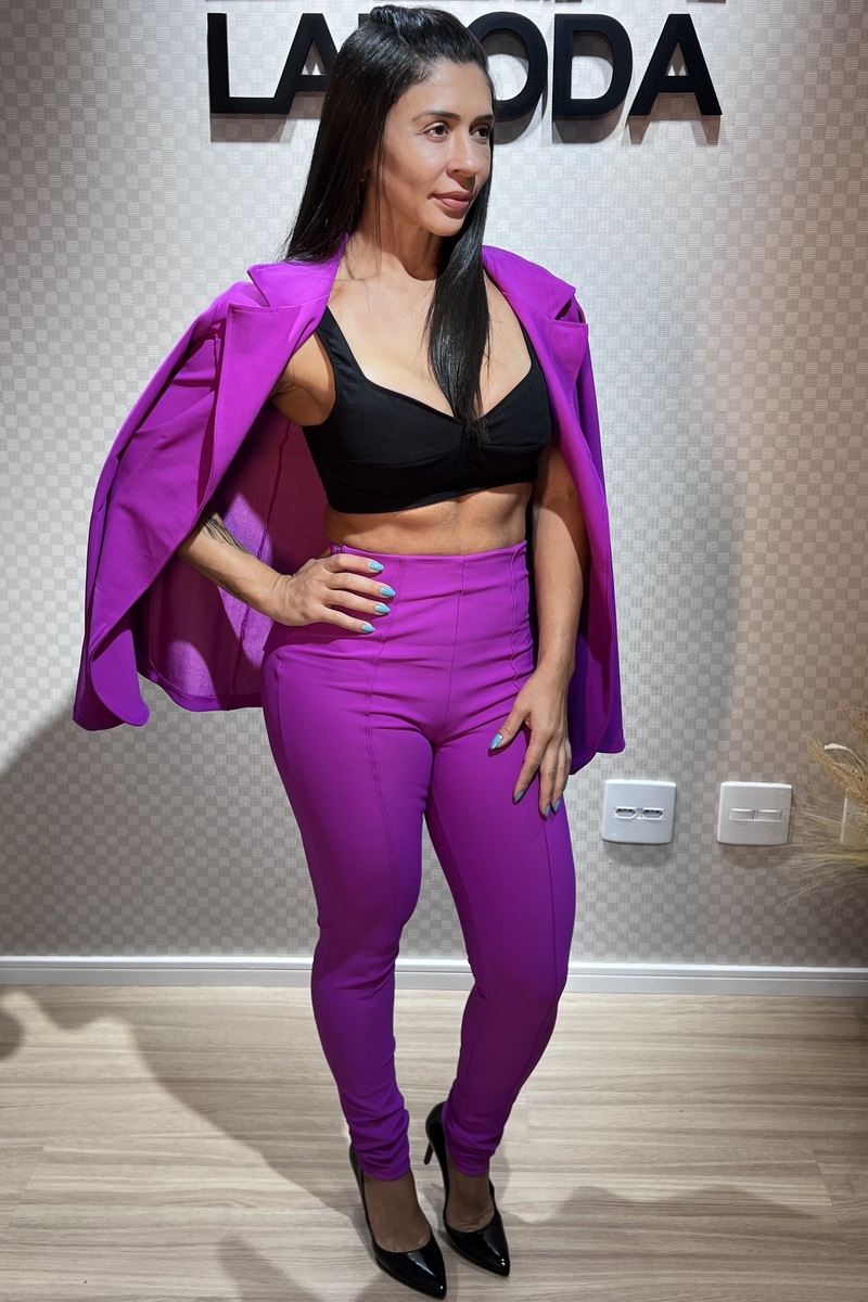 DEIALAMODA - PURPLE LEGGING PANTS - 150696