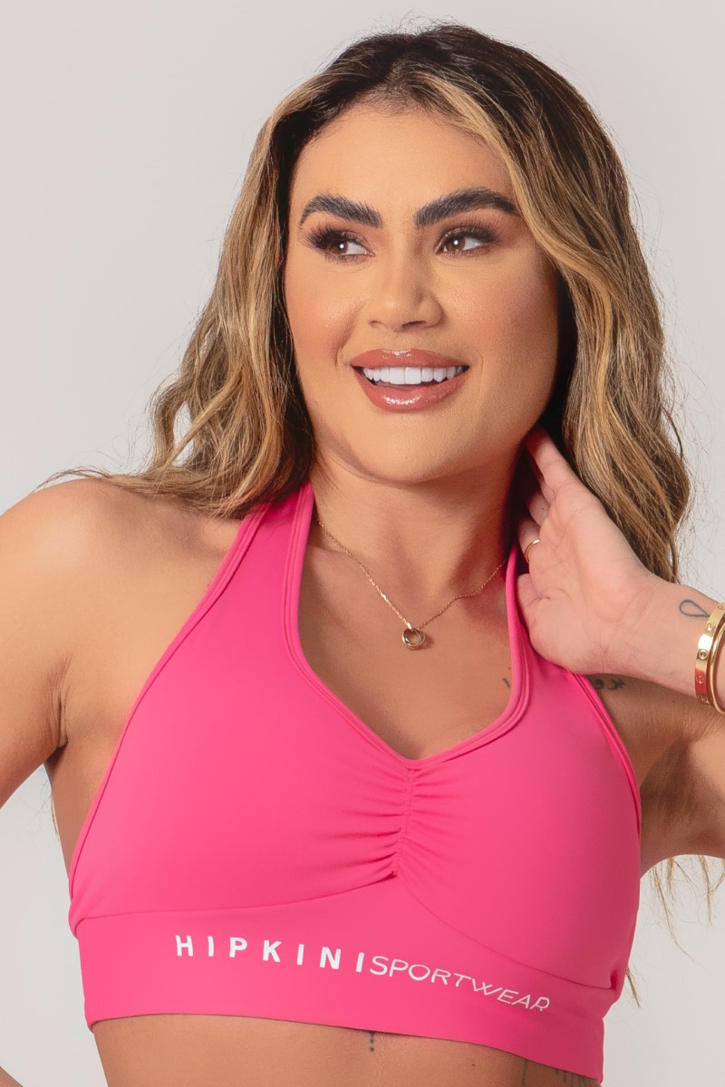 Hipkini - Workout Top Pink halter top - 33330560