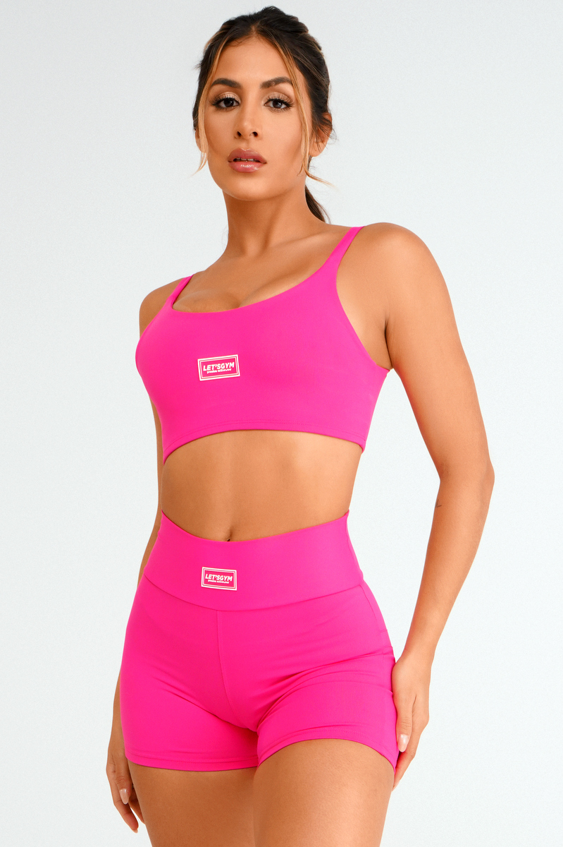 Lets Gym - Top Basic Colors Pink - 1712ERP