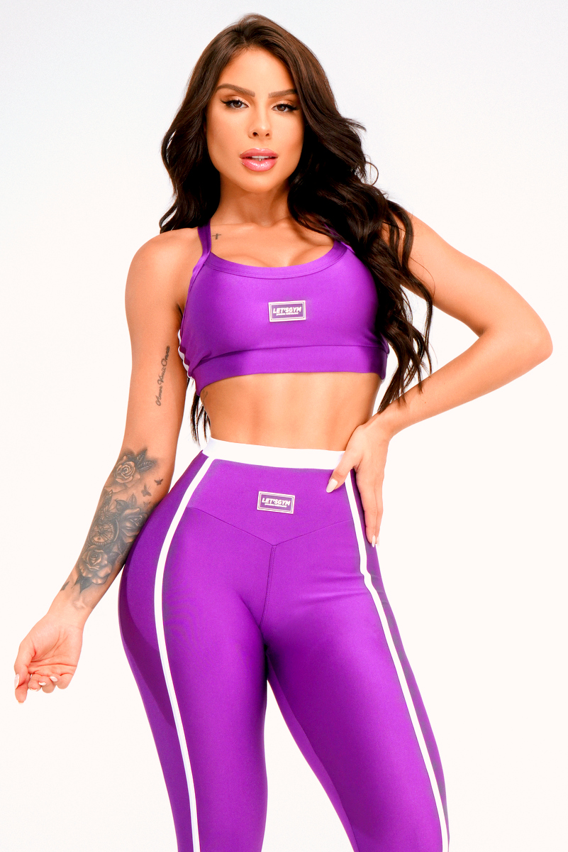 Lets Gym - Top Shift Violeta - 2375VT