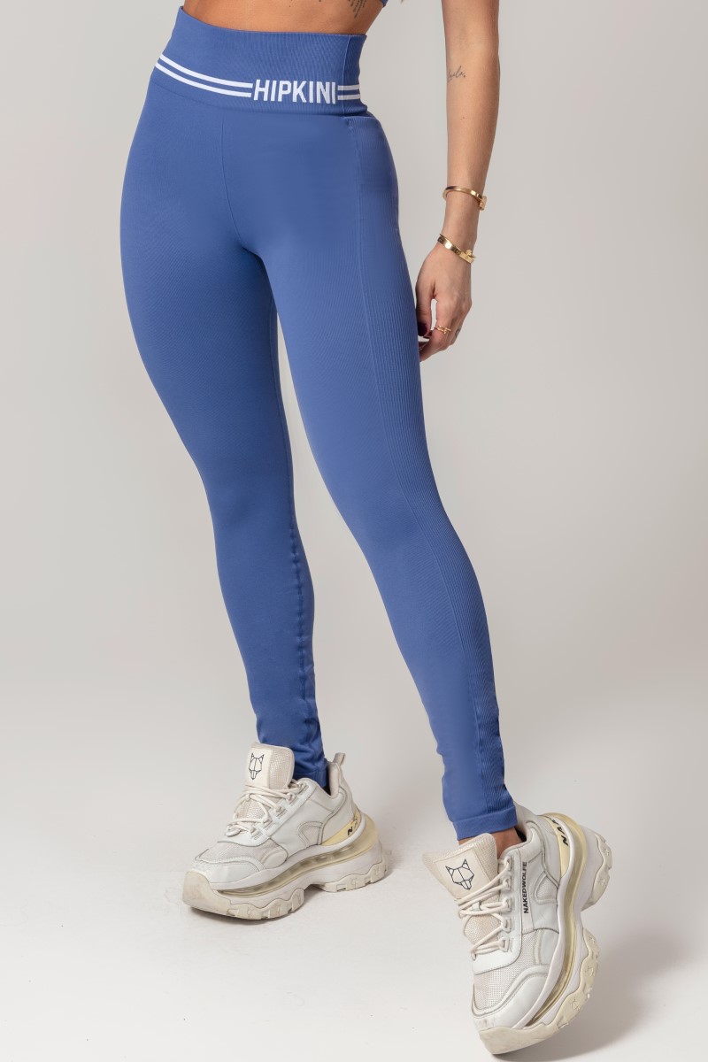 Hipkini - Legging Workout Seamless Azul Marinho - 33330581