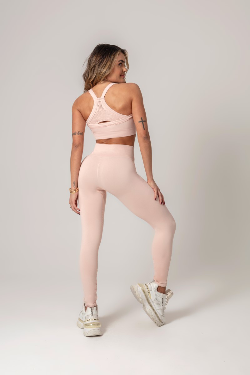 Hipkini - Legging Workout Seamless Pêssego - 33330584