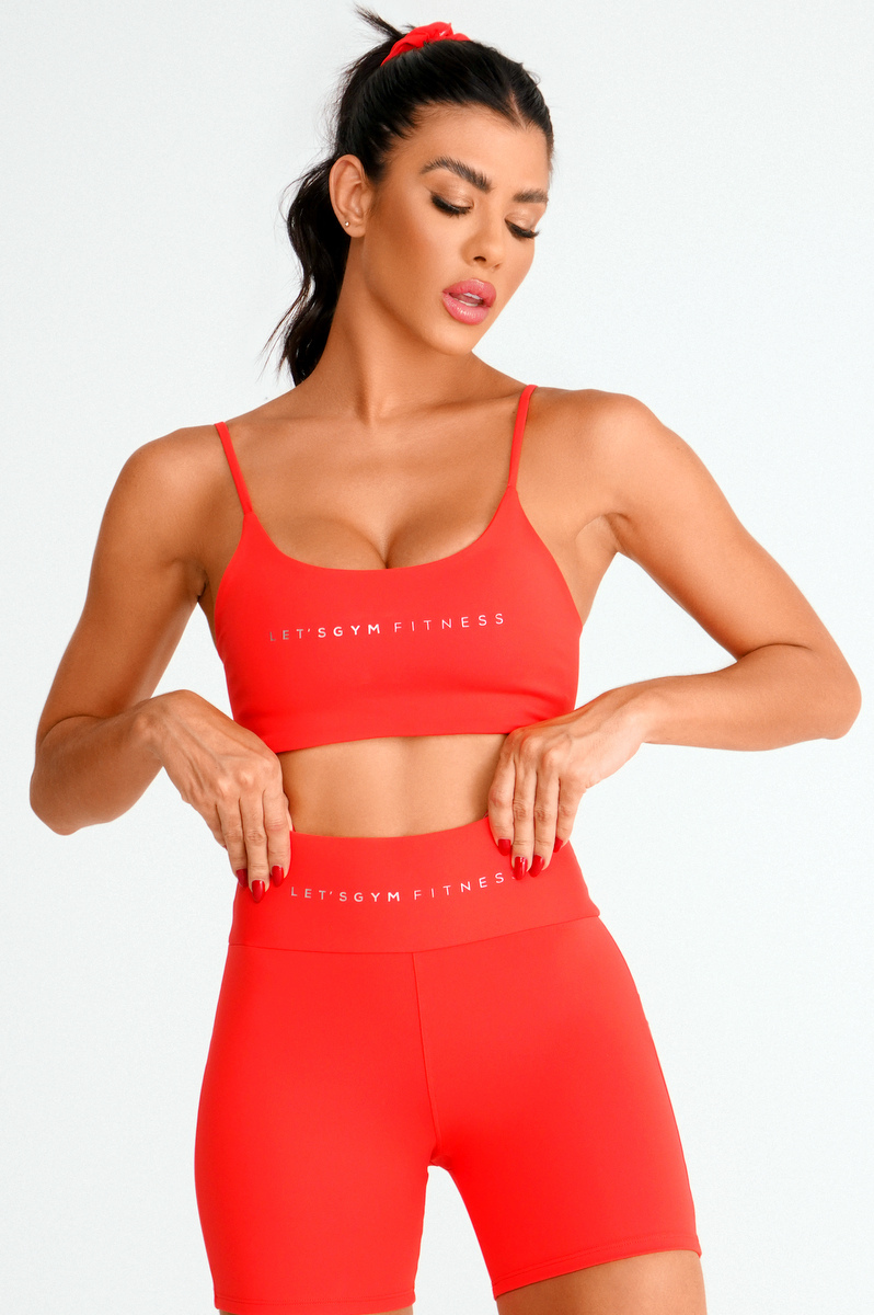 Lets Gym - Top Basic Velocity Red - 2409VM