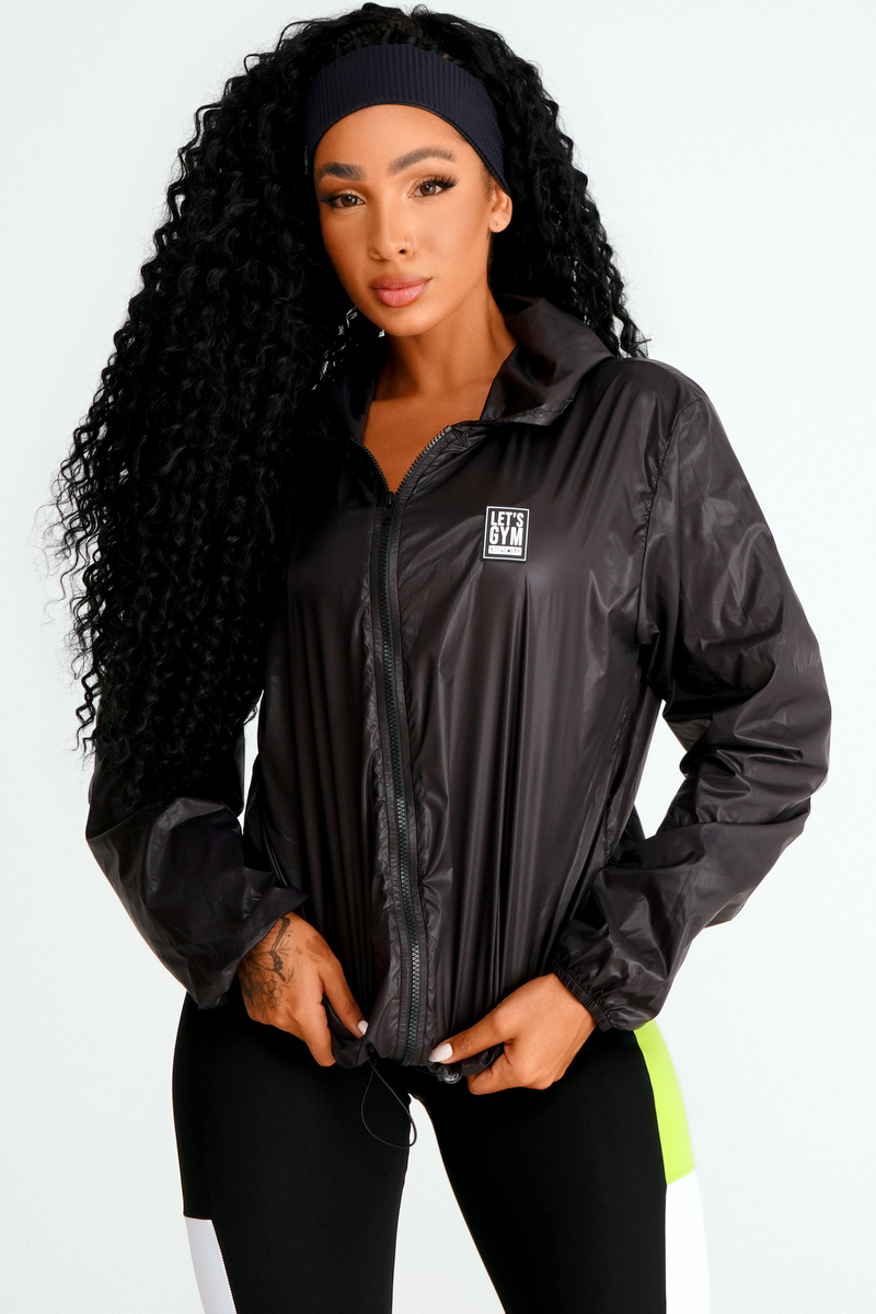 Lets Gym - Black Disruptive Jacket - 2414PT