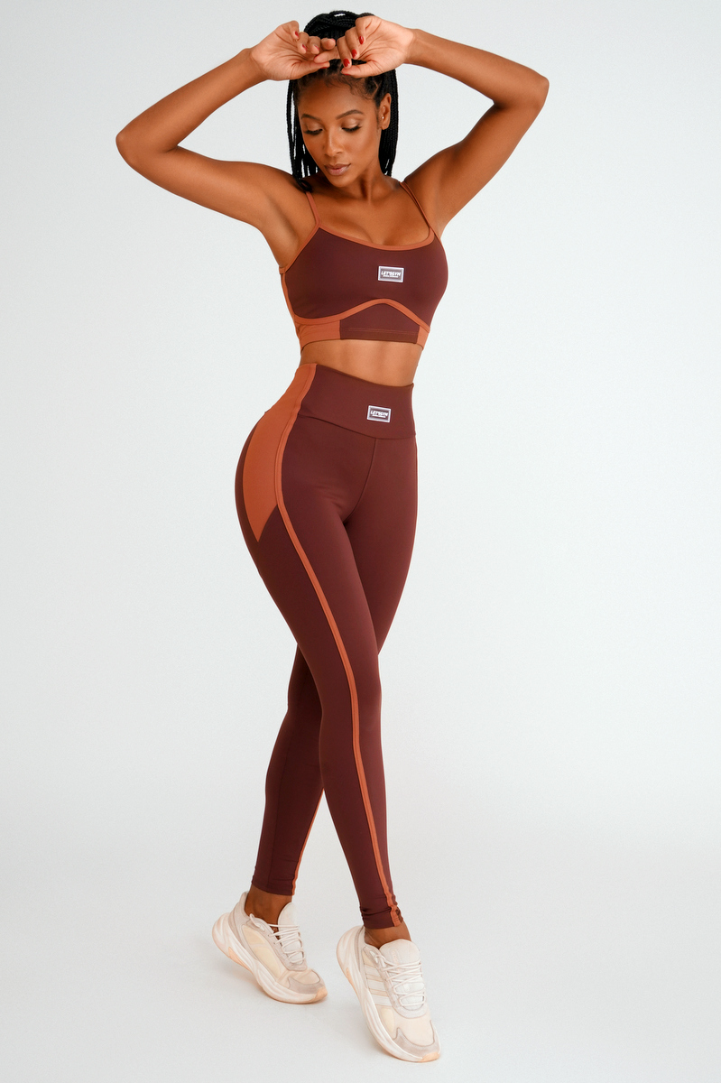 Lets Gym - Euphoria Coffee Legging - 2433CF