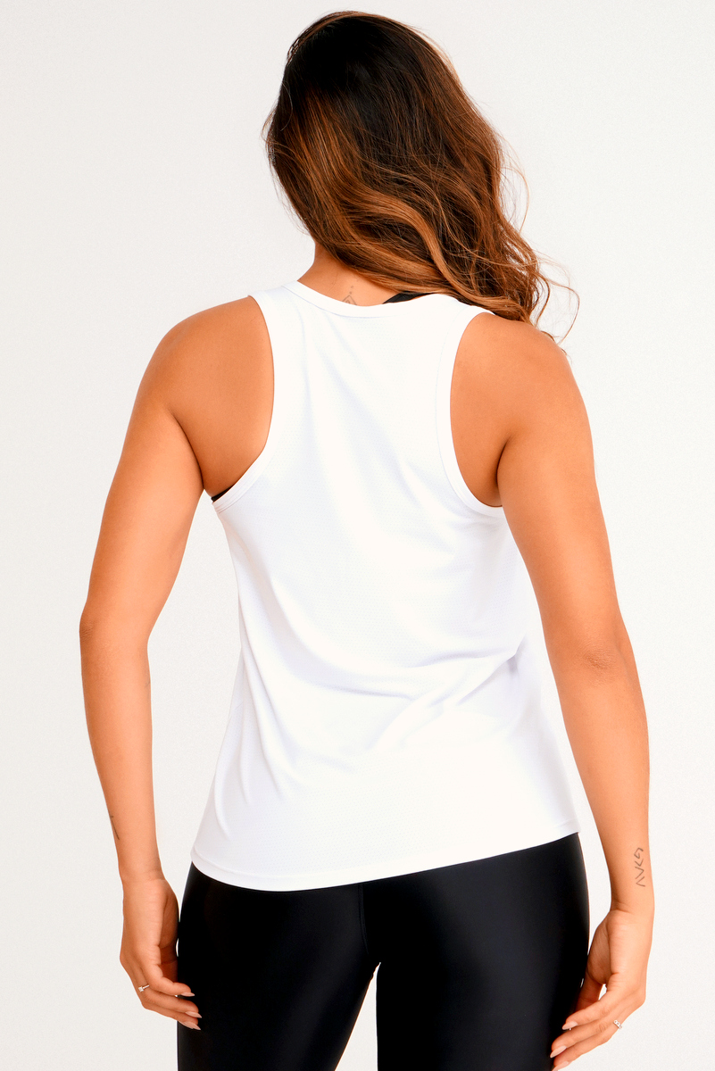 Lets Gym - Tank Shirt Basic White - 2431BR