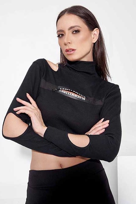 Labellamafia - Blusa I Am Preto Labellamafia - 33182