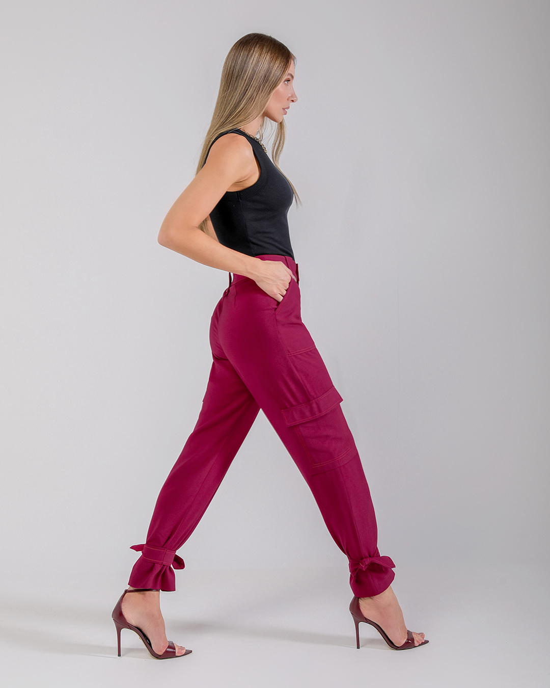 Dot Clothing - Pants Dot Clothing Jogger Fuchsia - 1496FUCSIA