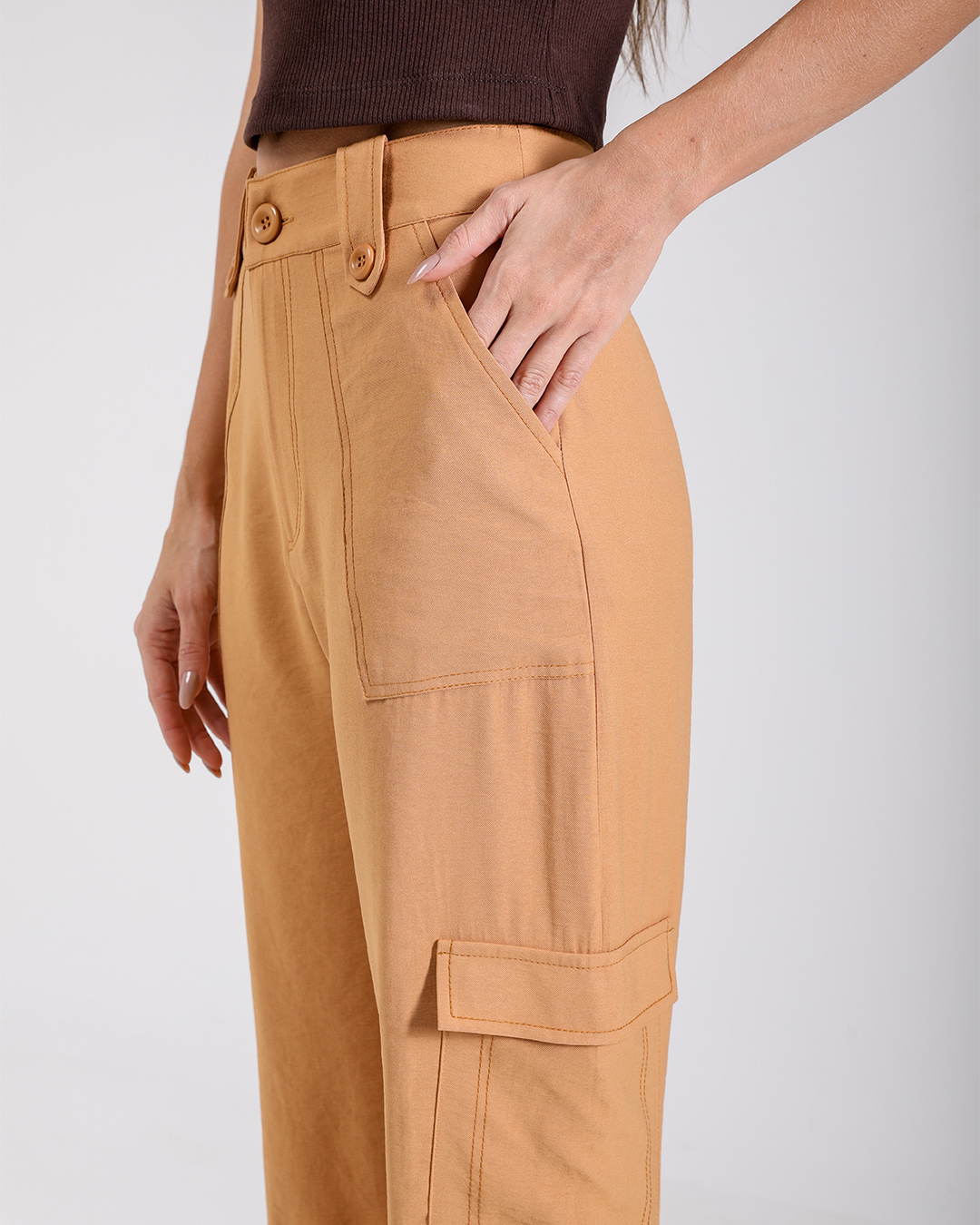 Dot Clothing - Pants Dot Clothing Jogger Beige - 1496CARAMELO