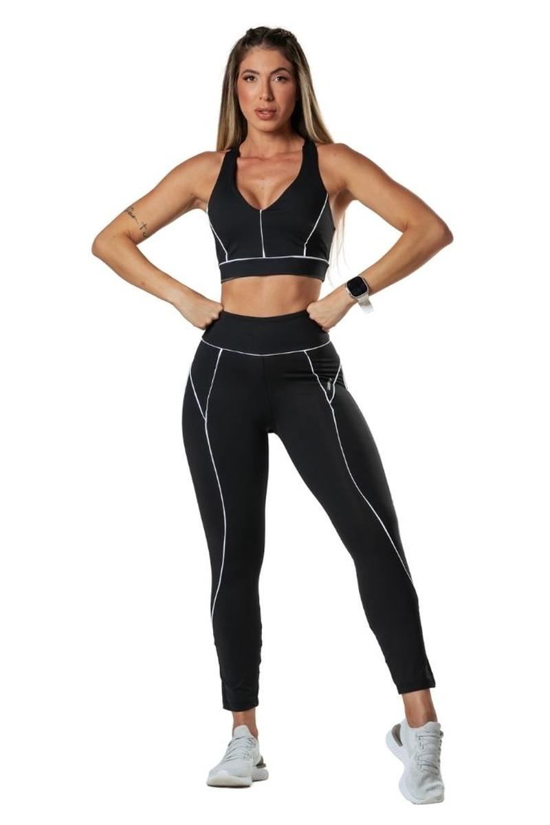 Garotafit - Set Tikal Black - FCS351A