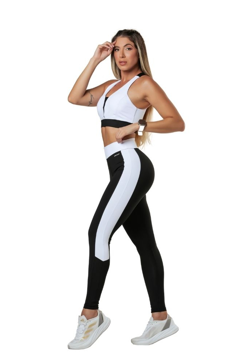 Garotafit - Set Angkor Black/white - FCS347AB