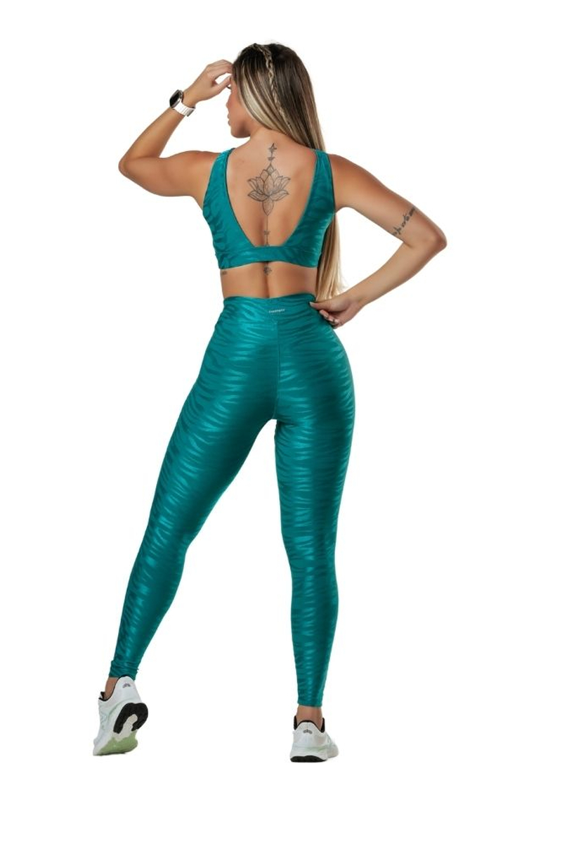 Garotafit - Conjunto Nilo Verde Jade - FCS336HJ