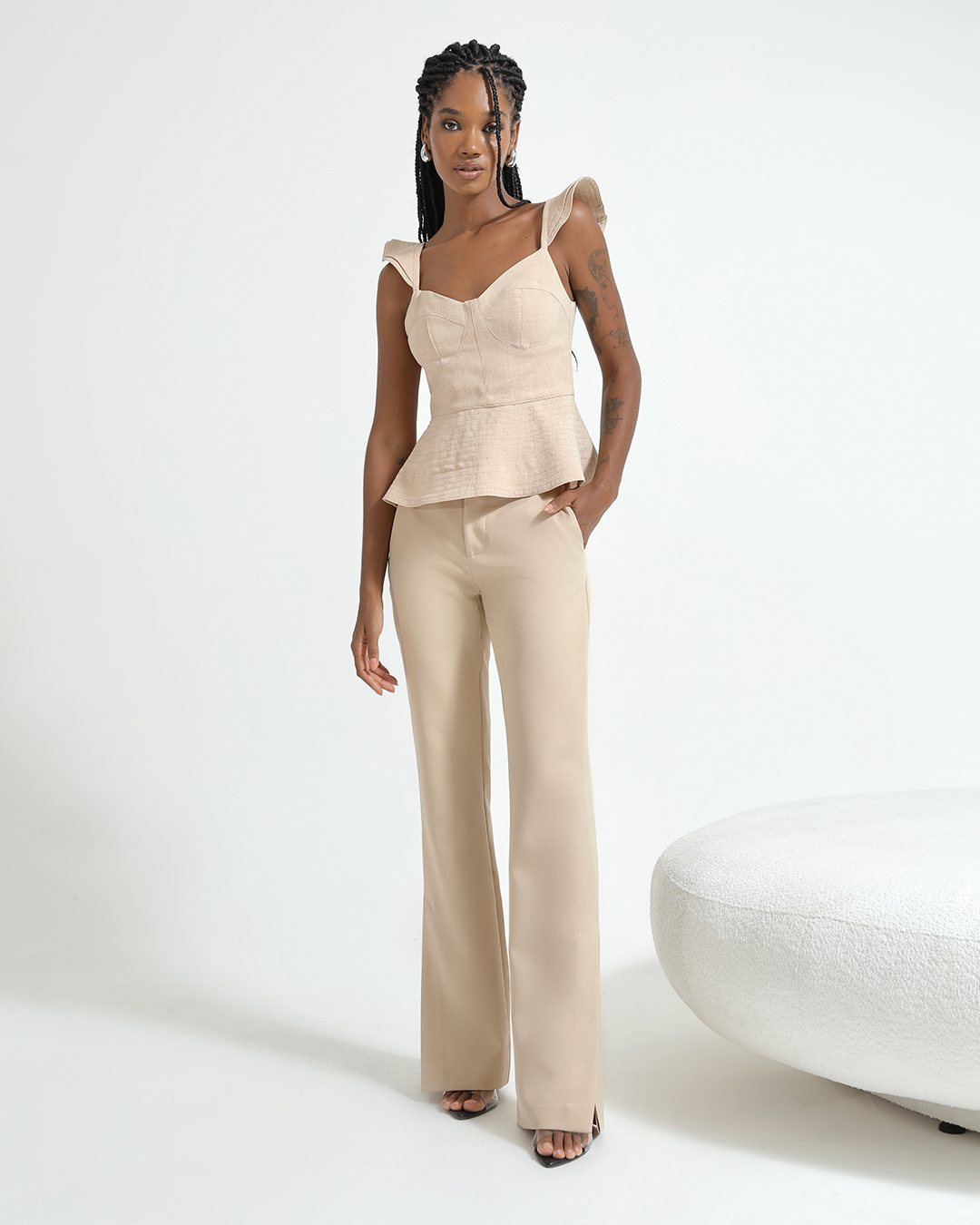 Dot Clothing - Pants Dot Clothing Tailoring Beige - 2349BEGE