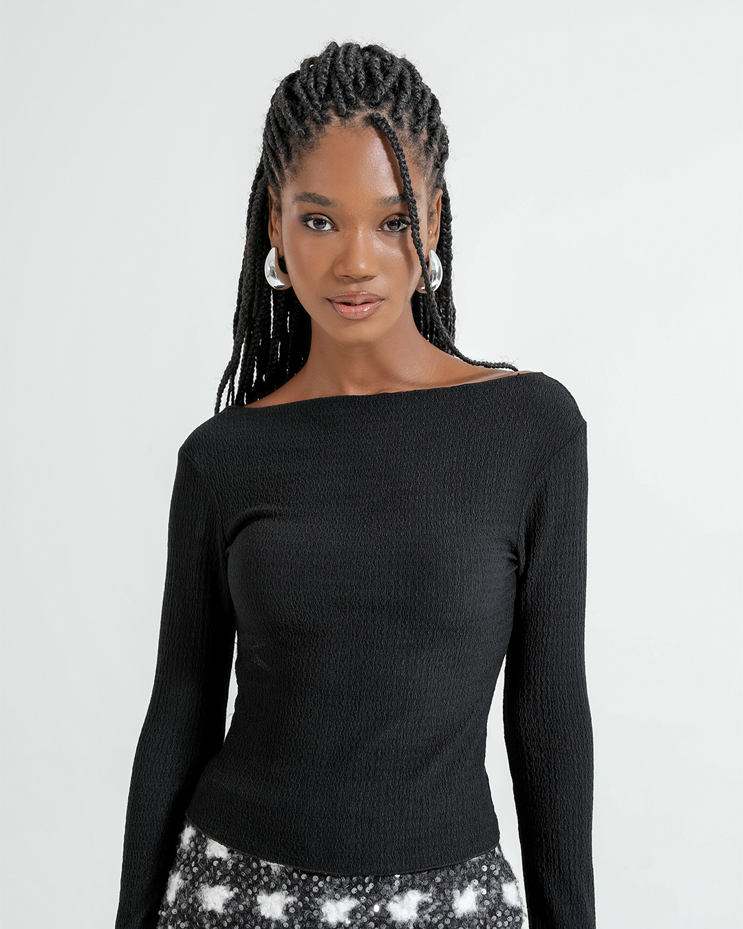 Dot Clothing - Dot Clothing Long Sleeve Shirt Black - 2400PRETO