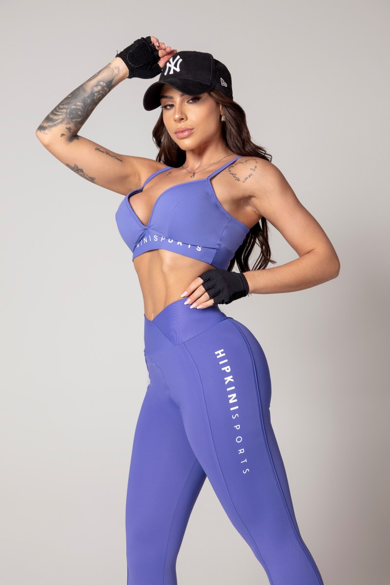 Hipkini - Violet Athleisure Top with Bulge Top - 33330611