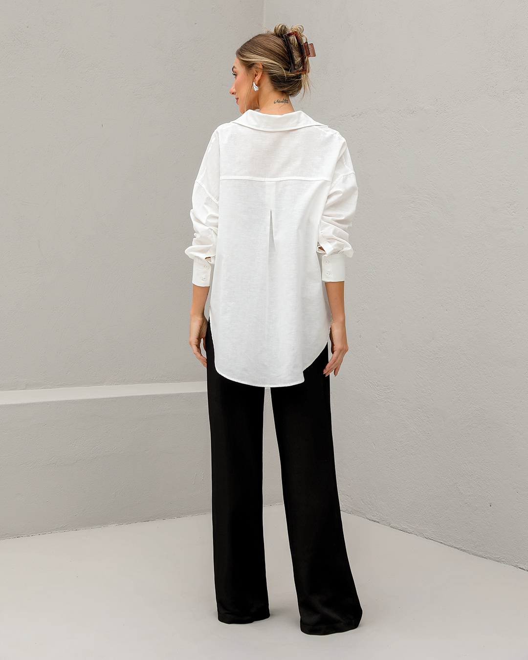 Dot Clothing - Dot Clothing Linen Offwhite Shirt - 2376OFF