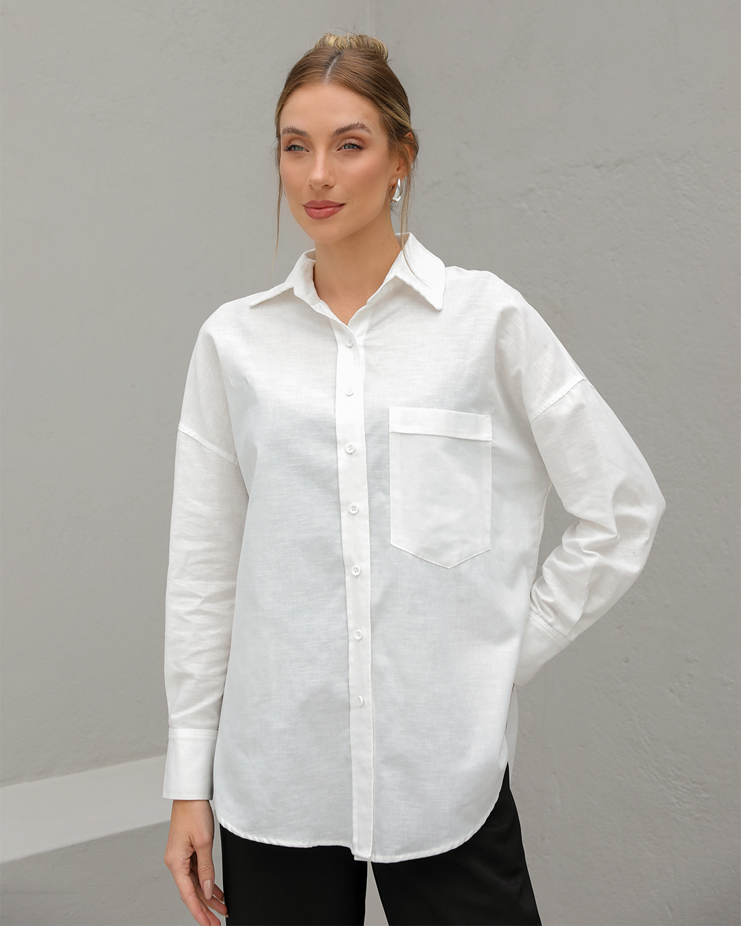 Dot Clothing - Dot Clothing Linen Offwhite Shirt - 2376OFF