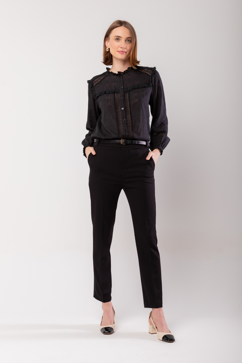 Hidrogênio - FISHERMAN PANTS WITH TAILORING POCKET MAJU BLACK - 19995001