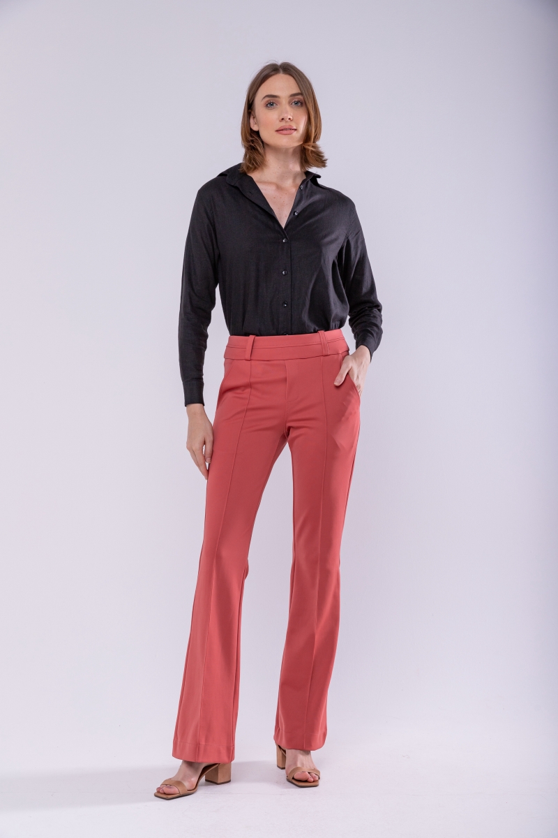 Hidrogênio - PINK STRAIGHT PANTS ROSE - 19480070