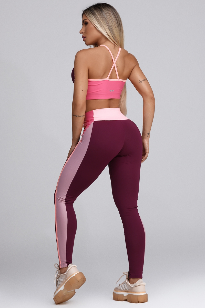 ZNG - SIDEVIEW MALBEC LEGGINGS - CIG764