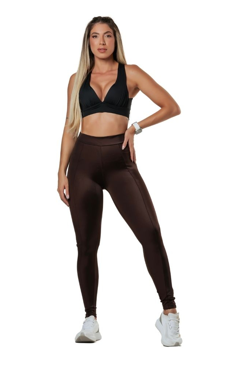 Garotafit - Tian Brown Pants - FUS498M