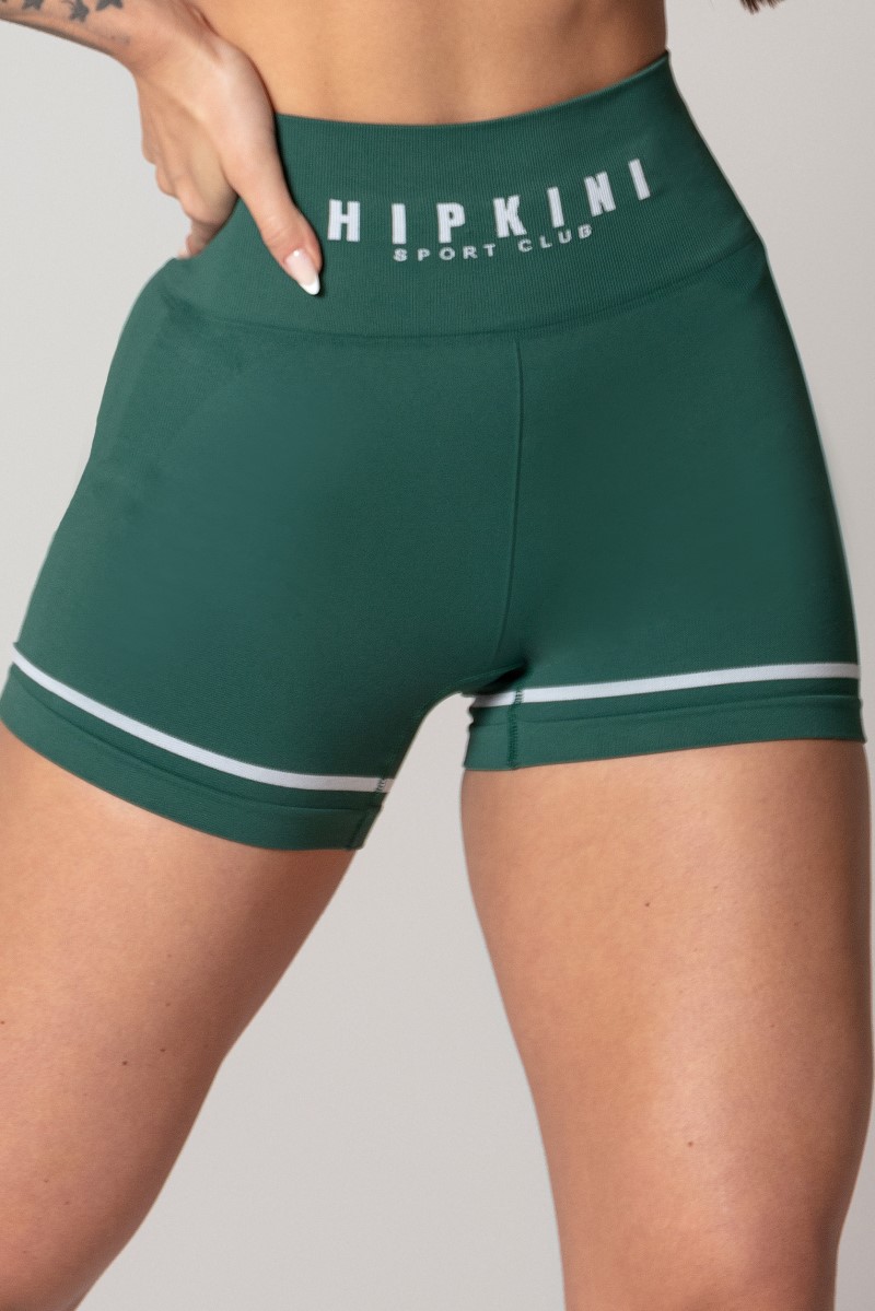 Hipkini - Shorts Athleisure Seamless Verde Escuro - 33330634