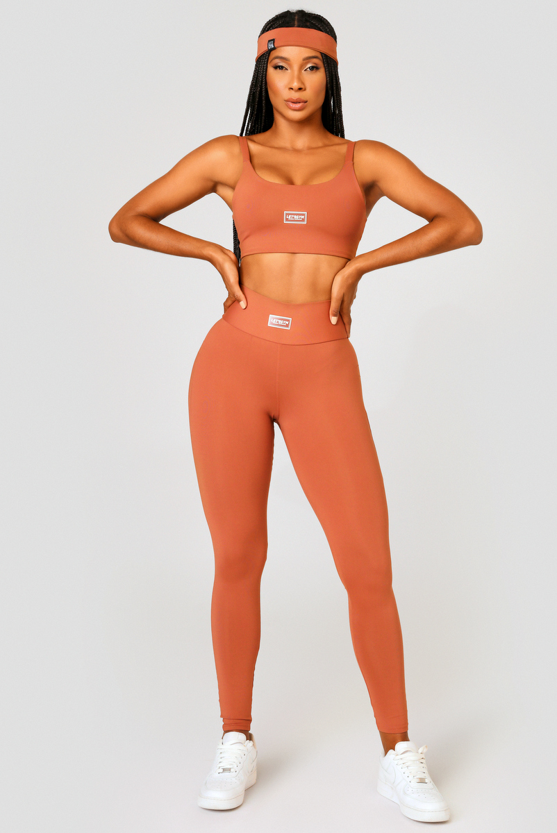 Lets Gym - Basic Colors Capuccino Legging - 1713ECP