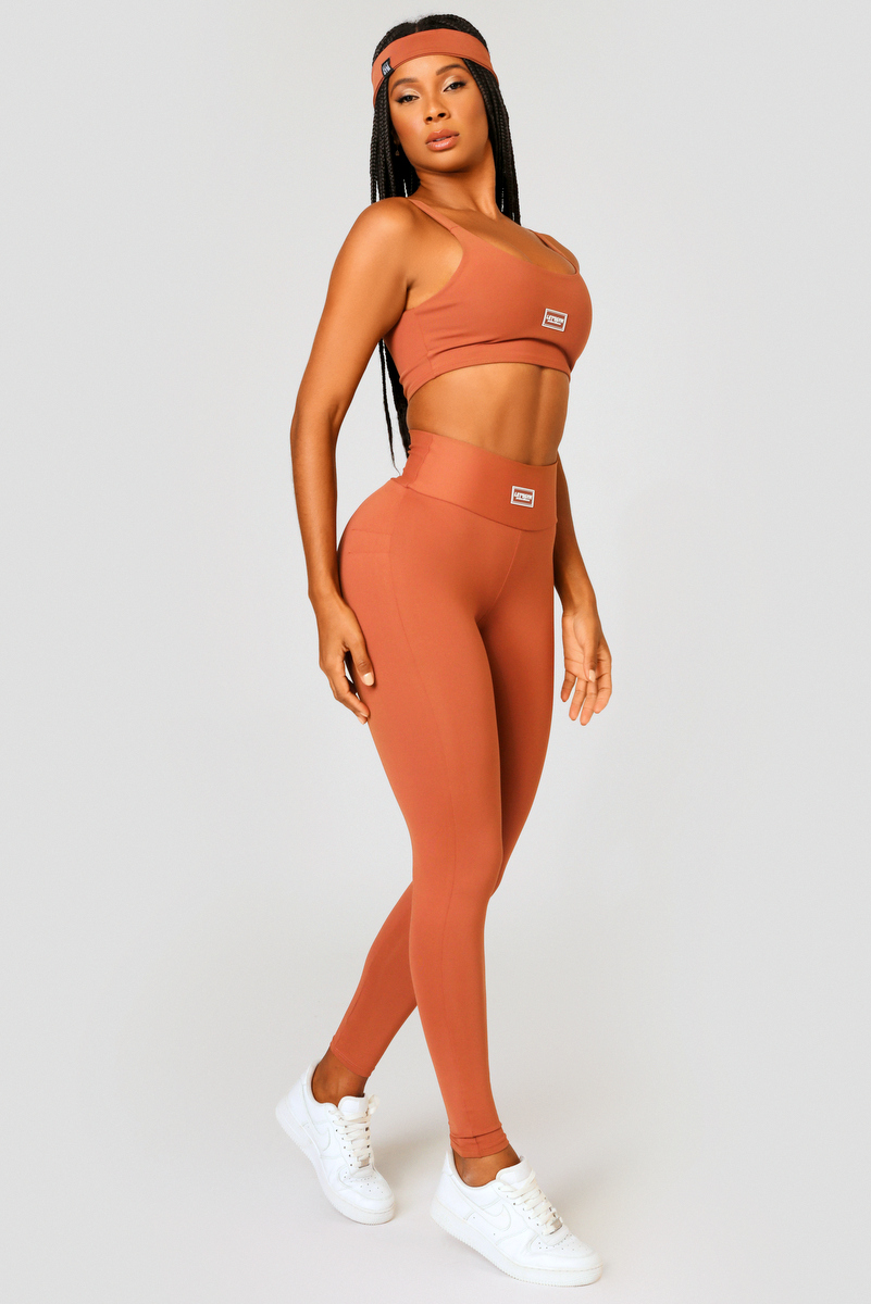 Lets Gym - Basic Colors Capuccino Legging - 1713ECP