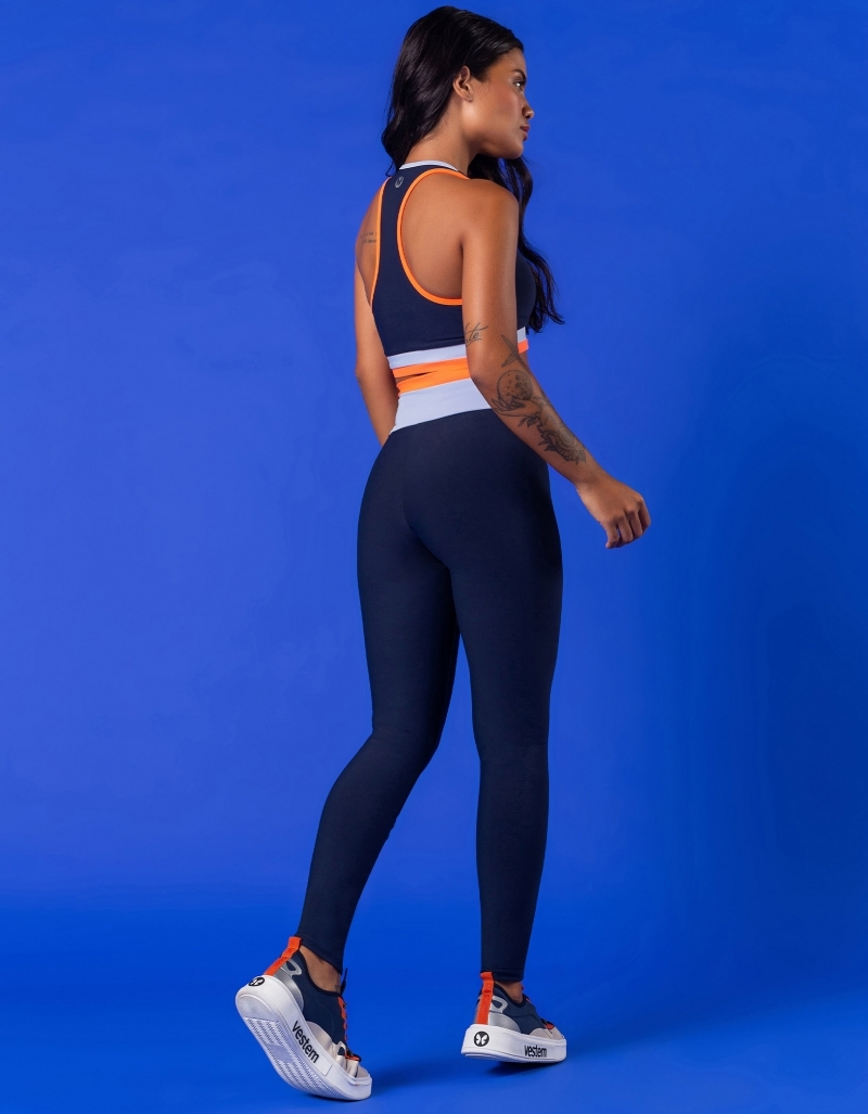 Vestem - Berlin Dark Navy Leggings and Top Set - CJ114.C0173