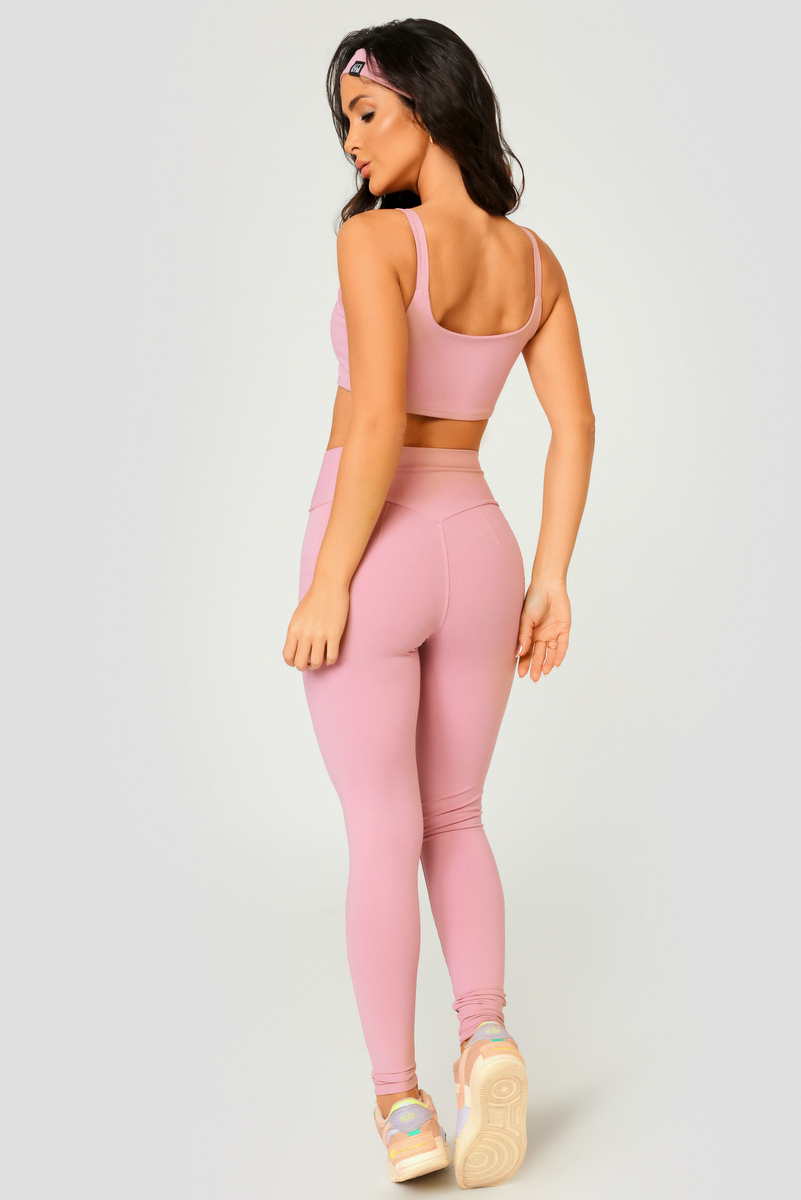 Lets Gym - Legging Basic Colors Rose - 1713ERS