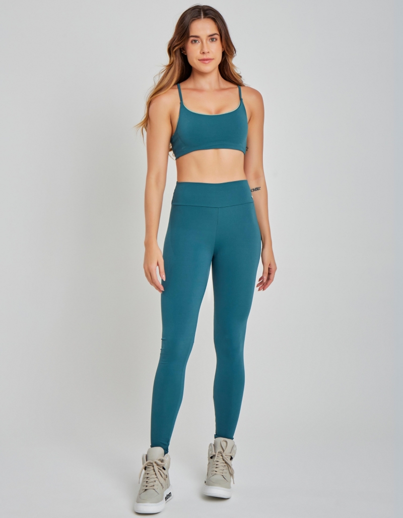 Vestem - Conjunto Legging e Top Park Verde Palace - KIT499.C0429